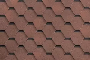 Однослойная гибкая черепица Shinglas Технониколь Сальса Личи